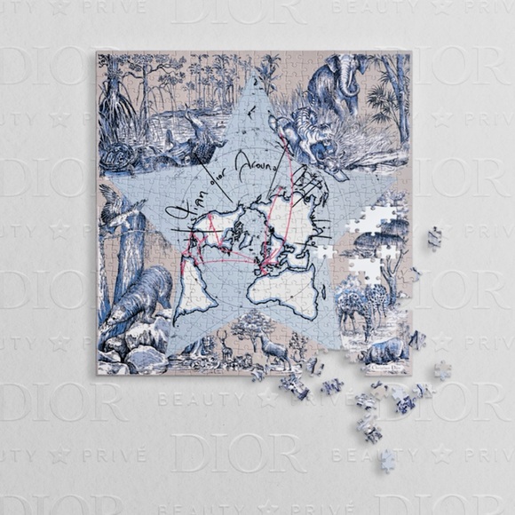 🤍🩵 NWT 2024 Christian Dior 500-piece Puzzle: Around The World Collection 🤍🩵 - Picture 2 of 9
